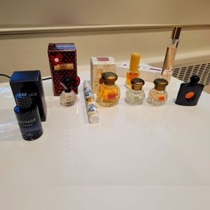 Bundle of fragrances